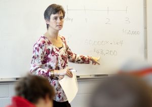 Michelle Horning, professor of accounting. (Photo by Jodi H. Beyeler)