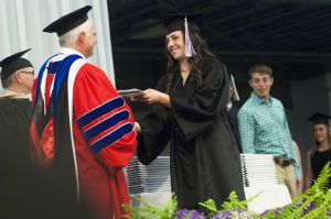 246 graduates were awarded degrees at the 2014 Goshen College Commencement ceremony.