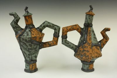 Scott Dooley. Paired Teapots