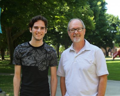 Bryce Yoder and Randy Horst