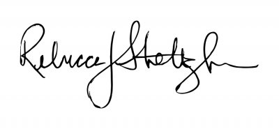 Rebecca Stoltzfus signature