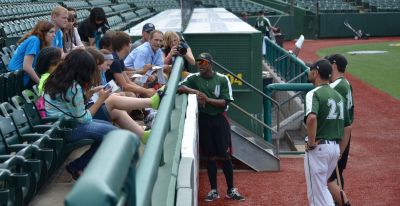 Campers Interviewing Silver Hawks